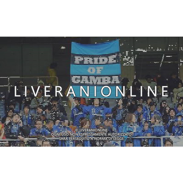 FIFA Club World Cup Japan 2008 Finale 3°-4° Posto Yokohama - 21.12.2008 Pachuca(MEX)-Gamba Osaka(JPN) Nella Foto:TIFOSI GAMBA OSAKA /Ph.Vitez-Ag. Aldo Liverani