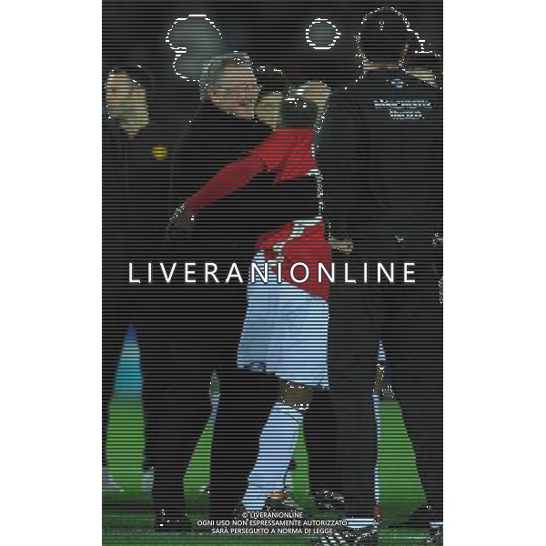 FIFA Club World Cup Japan 2008 Finale 1°-2° Posto Yokohama - 21.12.2008 Manchester United(ENG)-Liga de Quito(ECU) Nella Foto: SIR ALEX FERGUSON FESTEGGIA A FINE PARTITA /Ph.Vitez-Ag. Aldo Liverani