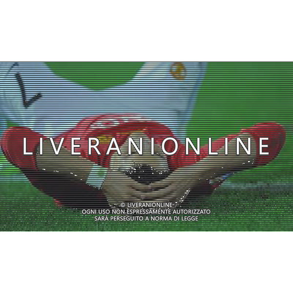 FIFA Club World Cup Japan 2008 Finale 1°-2° Posto Yokohama - 21.12.2008 Manchester United(ENG)-Liga de Quito(ECU) Nella Foto:CRISTIANO RONALDO A TERRA A FINE PARTITA /Ph.Vitez-Ag. Aldo Liverani