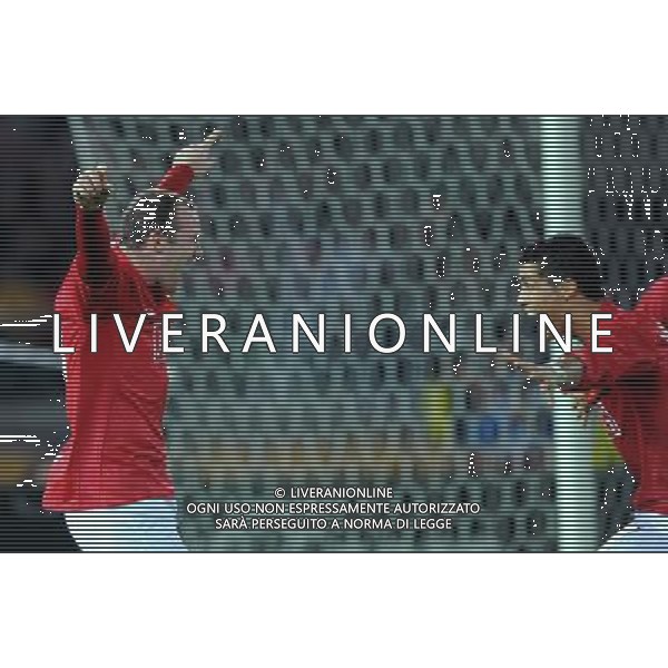 FIFA Club World Cup Japan 2008 Finale 1°-2° Posto Yokohama - 21.12.2008 Manchester United(ENG)-Liga de Quito(ECU) Nella Foto:ROONEY WAYNE CON RONALDO CRISTIANO /Ph.Vitez-Ag. Aldo Liverani
