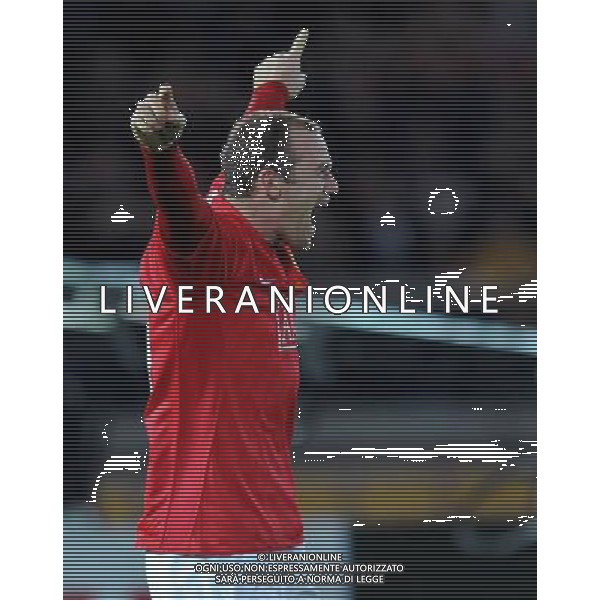 FIFA Club World Cup Japan 2008 Finale 1°-2° Posto Yokohama - 21.12.2008 Manchester United(ENG)-Liga de Quito(ECU) Nella Foto:L\'ESULTANZA DI WAYNE ROONEY DOPO IL GOL /Ph.Vitez-Ag. Aldo Liverani