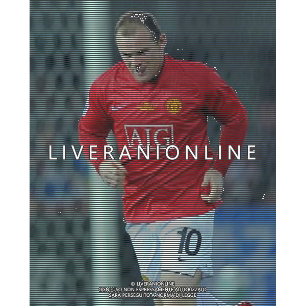 FIFA Club World Cup Japan 2008 Finale 1°-2° Posto Yokohama - 21.12.2008 Manchester United(ENG)-Liga de Quito(ECU) Nella Foto:L\'ESULTANZA DI WAYNE ROONEY DOPO IL GOL /Ph.Vitez-Ag. Aldo Liverani