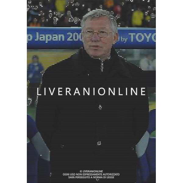 FIFA Club World Cup Japan 2008 Finale 1°-2° Posto Yokohama - 21.12.2008 Manchester United(ENG)-Liga de Quito(ECU) Nella Foto:SIR ALEX FERGUSON /Ph.Vitez-Ag. Aldo Liverani
