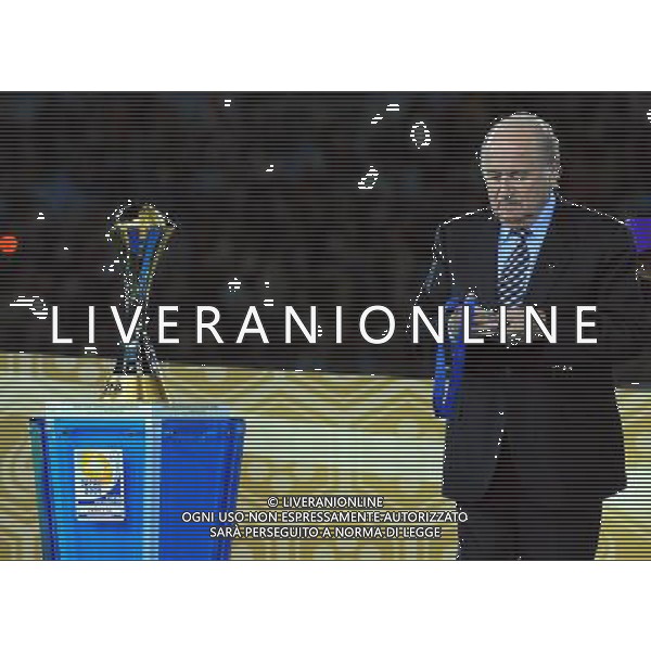 FIFA Club World Cup Japan 2008 Finale 1°-2° Posto Yokohama - 21.12.2008 Manchester United(ENG)-Liga de Quito(ECU) Nella Foto:BLATTER JOSEPH /Ph.Vitez-Ag. Aldo Liverani