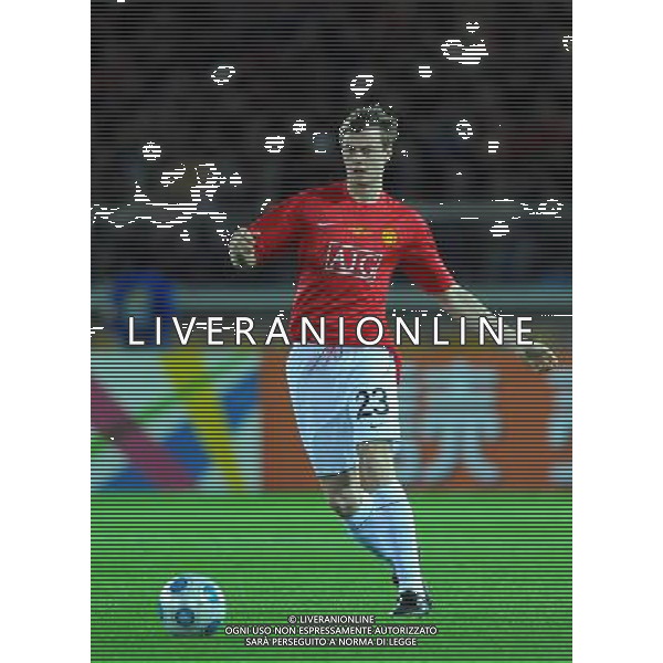 FIFA Club World Cup Japan 2008 Finale 1°-2° Posto Yokohama - 21.12.2008 Manchester United(ENG)-Liga de Quito(ECU) Nella Foto:EVANS JONNY /Ph.Vitez-Ag. Aldo Liverani