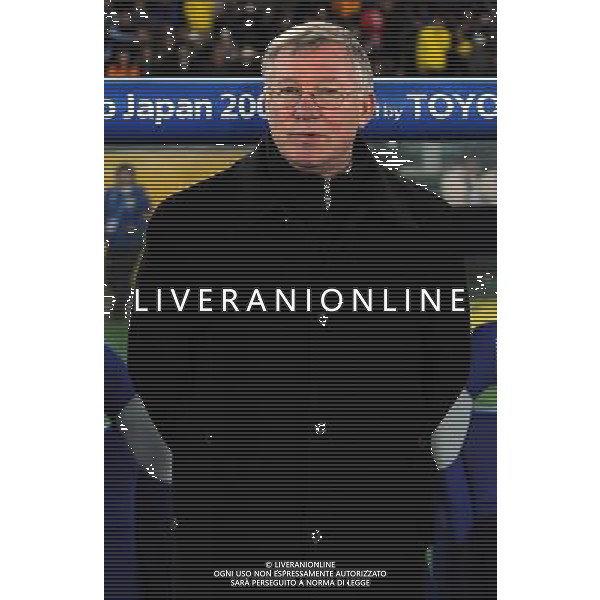 FIFA Club World Cup Japan 2008 Finale 1°-2° Posto Yokohama - 21.12.2008 Manchester United(ENG)-Liga de Quito(ECU) Nella Foto:FERGUSON ALEX /Ph.Vitez-Ag. Aldo Liverani