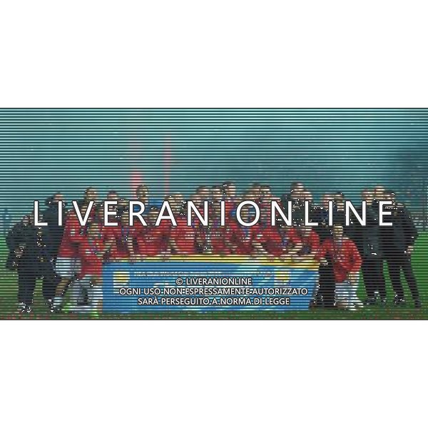 FIFA Club World Cup Japan 2008 Finale 1°-2° Posto Yokohama - 21.12.2008 Manchester United(ENG)-Liga de Quito(ECU) Nella Foto:FESTEGGIAMENTI MANCHESTER /Ph.Vitez-Ag. Aldo Liverani