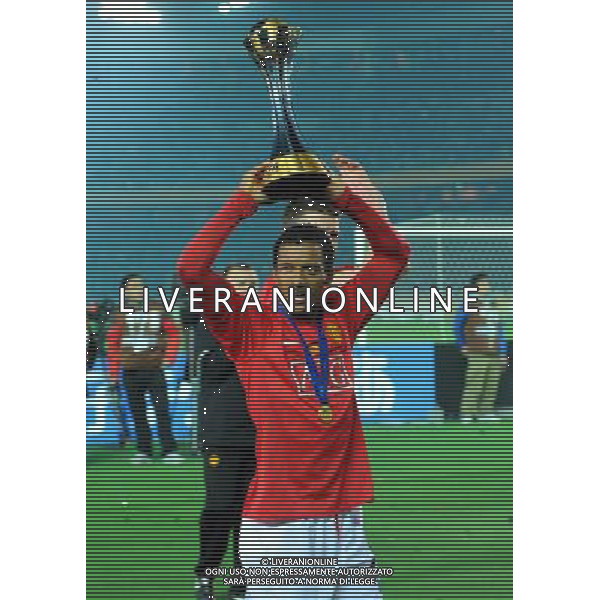 FIFA Club World Cup Japan 2008 Finale 1°-2° Posto Yokohama - 21.12.2008 Manchester United(ENG)-Liga de Quito(ECU) Nella Foto:NANI /Ph.Vitez-Ag. Aldo Liverani