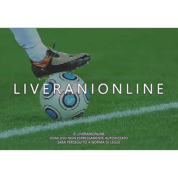 FIFA Club World Cup Japan 2008 Finale 1°-2° Posto Yokohama - 21.12.2008 Manchester United(ENG)-Liga de Quito(ECU) Nella Foto:PALLONE CALCIO E SCARPA /Ph.Vitez-Ag. Aldo Liverani