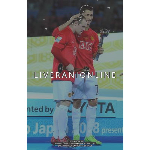 FIFA Club World Cup Japan 2008 Finale 1°-2° Posto Yokohama - 21.12.2008 Manchester United(ENG)-Liga de Quito(ECU) Nella Foto:RONALDO CRISTIANO-ROONEY WAYNE /Ph.Vitez-Ag. Aldo Liverani