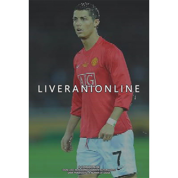 FIFA Club World Cup Japan 2008 Finale 1°-2° Posto Yokohama - 21.12.2008 Manchester United(ENG)-Liga de Quito(ECU) Nella Foto:RONALDO CRISTIANO /Ph.Vitez-Ag. Aldo Liverani