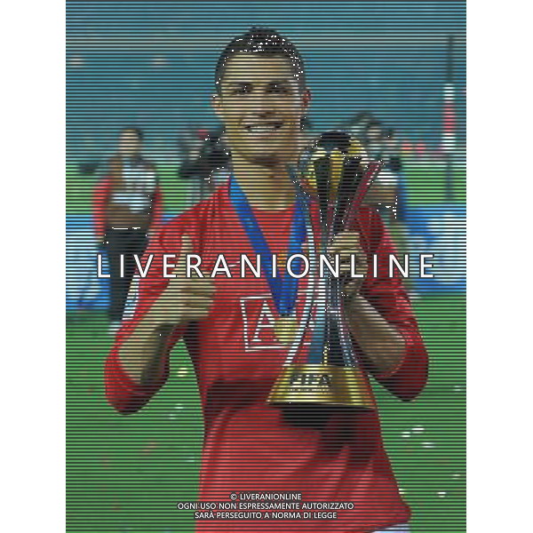 FIFA Club World Cup Japan 2008 Finale 1°-2° Posto Yokohama - 21.12.2008 Manchester United(ENG)-Liga de Quito(ECU) Nella Foto:RONALDO CRISTIANO /Ph.Vitez-Ag. Aldo Liverani