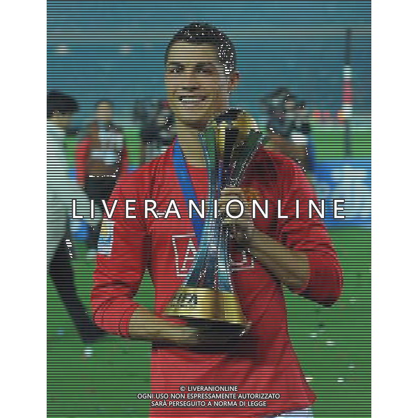 FIFA Club World Cup Japan 2008 Finale 1°-2° Posto Yokohama - 21.12.2008 Manchester United(ENG)-Liga de Quito(ECU) Nella Foto:RONALDO CRISTIANO /Ph.Vitez-Ag. Aldo Liverani
