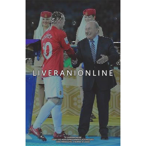 FIFA Club World Cup Japan 2008 Finale 1°-2° Posto Yokohama - 21.12.2008 Manchester United(ENG)-Liga de Quito(ECU) Nella Foto:ROONEY WAYNE-BLATTER JOSEPH /Ph.Vitez-Ag. Aldo Liverani