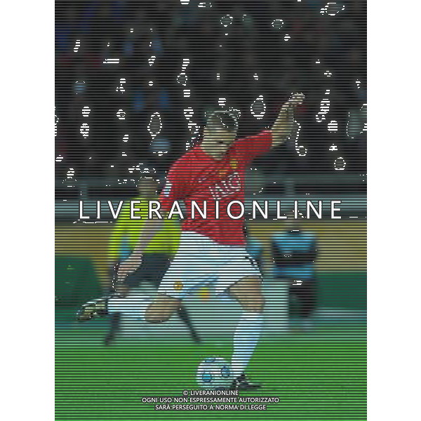 FIFA Club World Cup Japan 2008 Finale 1°-2° Posto Yokohama - 21.12.2008 Manchester United(ENG)-Liga de Quito(ECU) Nella Foto:VIDIC NAMANJA /Ph.Vitez-Ag. Aldo Liverani