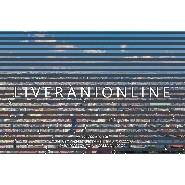 ARCHIVIO ALDO LIVERANI NELLA FOTO UNA PANORAMICA DI NAPOLI AG ALDO LIVERANI