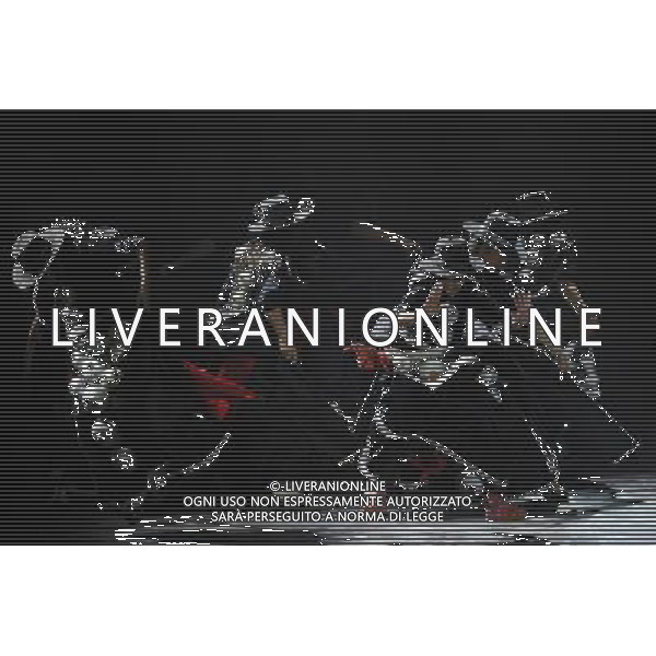 CHENGDU - DECEMBER 27: Dancers perform in the musical \'Tibetan Riddle\' in Chengdu of southwest China\'s Sichuan province Saturday, Dec. 27, 2008. The musical \'Tibetan Riddle\', presenting the original Tibetan culture with folk dances and songs, was staged in Chengdu on Saturday.(Photo By Evens Lee/ColorChinaPhoto) - AG. ALDO LIVERANI SAS ITALY ONLY