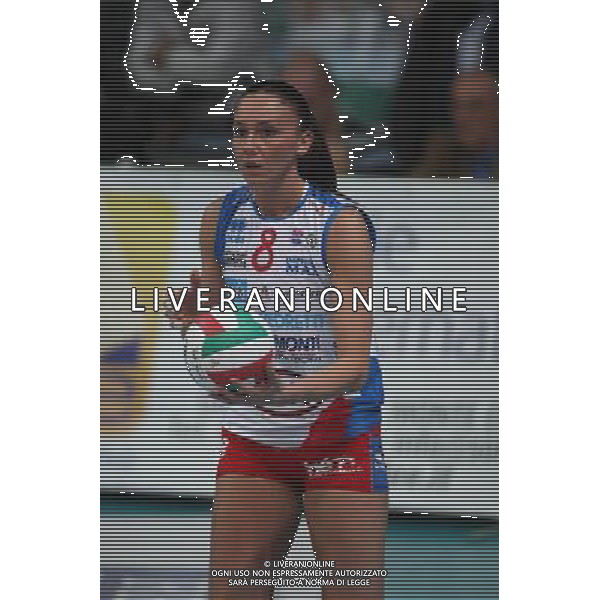 BERGAMO SABATO 22/11/2008 PALANORDA ORE 16-30 64o CAMPIONATO ITALIANO PALLAVOLO FEMMINILE SERIE A1 2008/2009 SETTIMA GIORNATA/GIRONE D\'ANDATA NELLA FOTO: JENNY BARAZZA PH.AG.A.LIVERANI SAS
