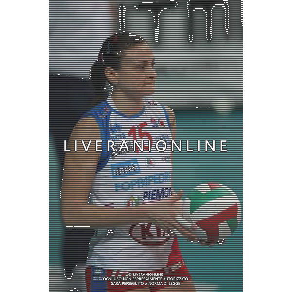BERGAMO SABATO 22/11/2008 PALANORDA ORE 16-30 64o CAMPIONATO ITALIANO PALLAVOLO FEMMINILE SERIE A1 2008/2009 SETTIMA GIORNATA/GIRONE D\'ANDATA NELLA FOTO: ANTONELLA DEL CORE PH.AG.A.LIVERANI SAS