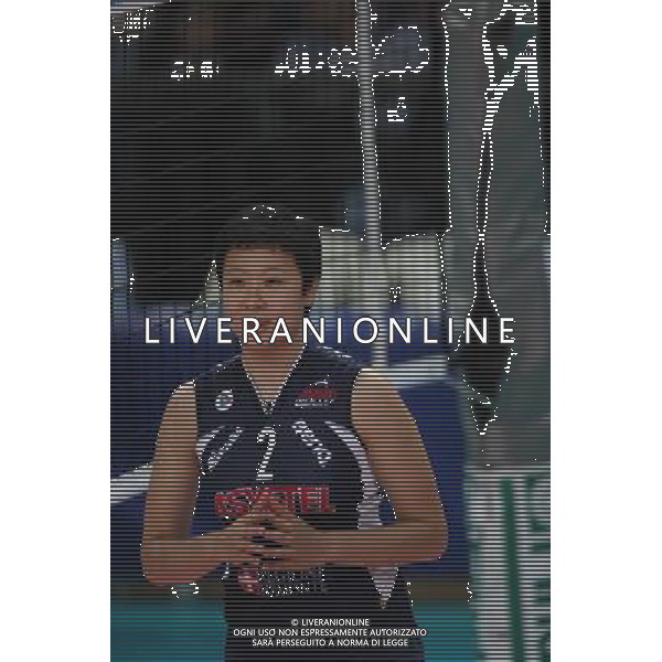 foppapedretti bergamo- asystel novara BERGAMO SABATO 22/11/2008 PALANORDA ORE 16-30 64o CAMPIONATO ITALIANO PALLAVOLO FEMMINILE SERIE A1 2008/2009 SETTIMA GIORNATA/GIRONE D\'ANDATA NELLA FOTO: kun feng PH.AG.A.LIVERANI SAS