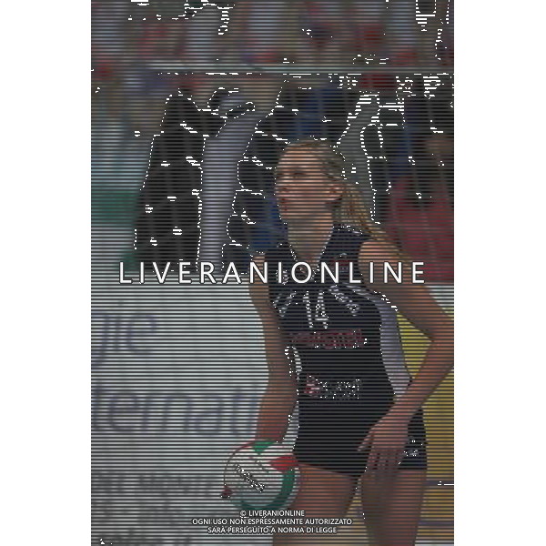 foppapedretti bergamo- asystel novara BERGAMO SABATO 22/11/2008 PALANORDA ORE 16-30 64o CAMPIONATO ITALIANO PALLAVOLO FEMMINILE SERIE A1 2008/2009 SETTIMA GIORNATA/GIRONE D\'ANDATA NELLA FOTO: margareta a. kozuch PH.AG.A.LIVERANI SAS