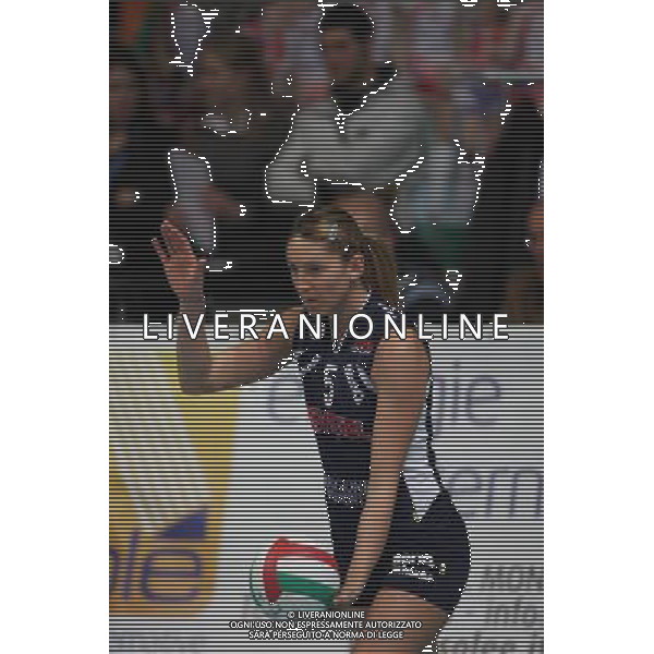 foppapedretti bergamo- asystel novara BERGAMO SABATO 22/11/2008 PALANORDA ORE 16-30 64o CAMPIONATO ITALIANO PALLAVOLO FEMMINILE SERIE A1 2008/2009 SETTIMA GIORNATA/GIRONE D\'ANDATA NELLA FOTO:PAOLA POGGI PH.AG.A.LIVERANI SAS