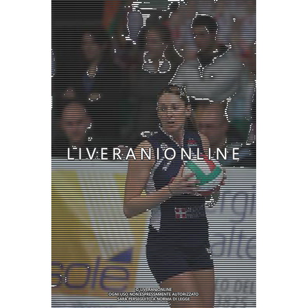 foppapedretti bergamo- asystel novara BERGAMO SABATO 22/11/2008 PALANORDA ORE 16-30 64o CAMPIONATO ITALIANO PALLAVOLO FEMMINILE SERIE A1 2008/2009 SETTIMA GIORNATA/GIRONE D\'ANDATA NELLA FOTO:PAOLA POGGI PH.AG.A.LIVERANI SAS