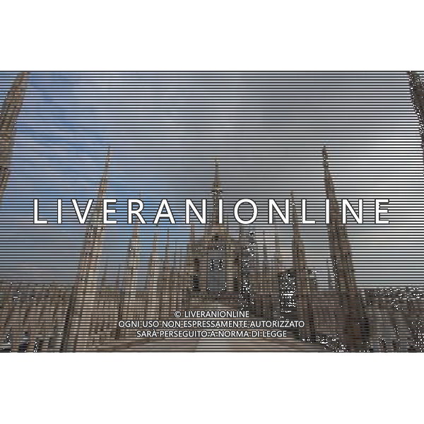 ARCHIVIO ALDO LIVERANI S A S NELLA FOTO IL DUOMO DI MILANO AG ALDO LIVERANI