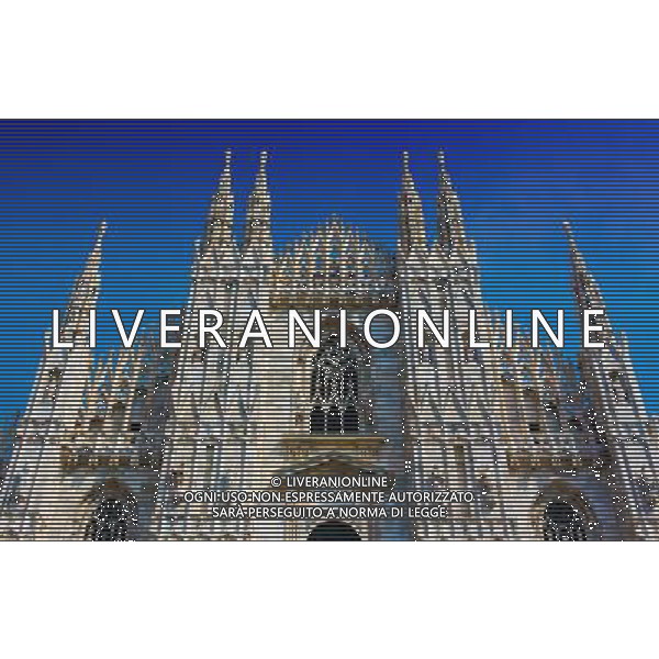 ARCHIVIO ALDO LIVERANI S A S NELLA FOTO IL DUOMO DI MILANO AG ALDO LIVERANI