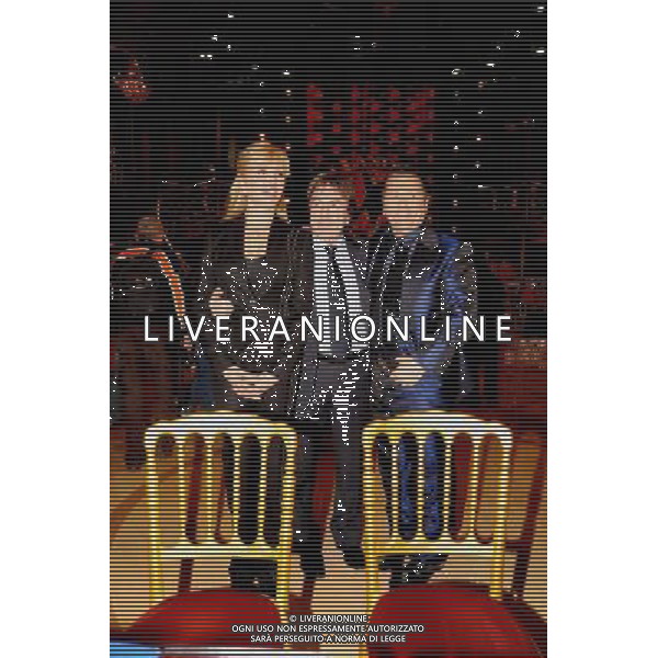 CONFERENZA STAMPA DI PRESENTAZIONE DELLO SHOW TV: \' BALLANDO CON LE STELLE\' ROMA - STUDI VOXON NELLA FOTO: MILLY CARLUCCI - FABRIZIO DEL NOCE - PAOLO BELLI © MASSIMO BRUNI - AG. ALDO LIVERANI SAS