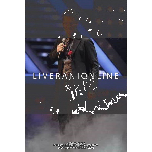 PRIMA PUNTATA DI \' X FACTOR\' - 2¡ EDIZIONE NELLA FOTO: GIACOMO SALVIETTI © ANTONIO SORANO - AG. ALDO LIVERANI SAS