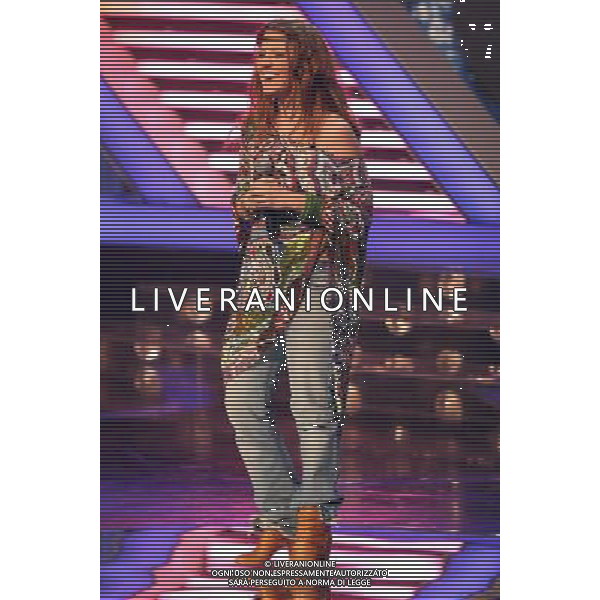 PRIMA PUNTATA DI \' X FACTOR\' - 2¡ EDIZIONE NELLA FOTO: NOEMI ( VERONICA SCOPELLITI) © ANTONIO SORANO - AG. ALDO LIVERANI SAS