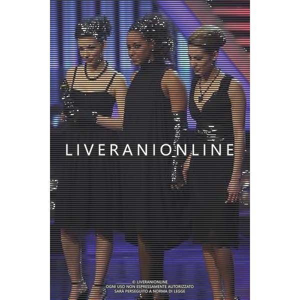 PRIMA PUNTATA DI \' X FACTOR\' - 2¡ EDIZIONE NELLA FOTO: SISTERS OF SOUL © ANTONIO SORANO - AG. ALDO LIVERANI SAS