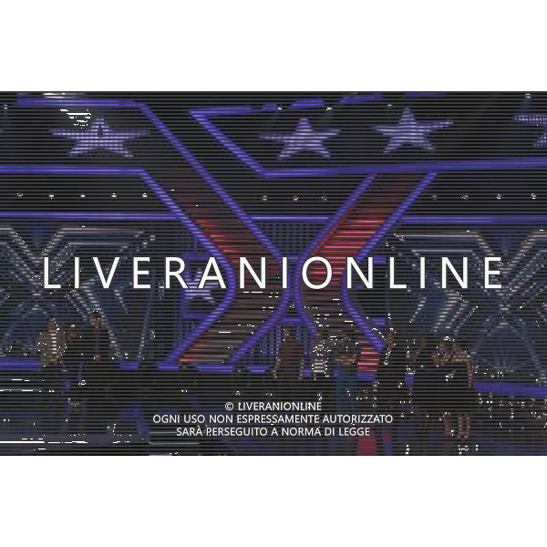 PRIMA PUNTATA DI \' X FACTOR\' - 2¡ EDIZIONE NELLA FOTO: LO STUDIO DI X FACTOR © ANTONIO SORANO - AG. ALDO LIVERANI SAS