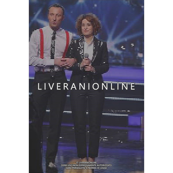 PRIMA PUNTATA DI \' X FACTOR\' - 2¡ EDIZIONE NELLA FOTO: FRANCESCO FACCHINETTI - SERENA ABRAMI © ANTONIO SORANO - AG. ALDO LIVERANI SAS