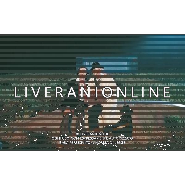 FILM\'LA VOCE DELLA LUNA\' NELLA FOTO ROBERTO BENIGNI-PAOLO VILLAGGIO AG ALDO LIVERANI