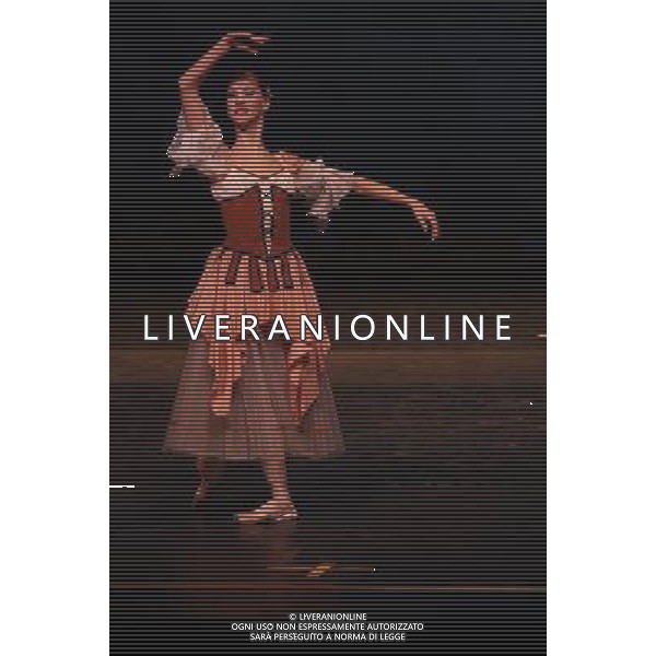 \'Il lago dei cigni\' con il Teatro Nazionale di Opera e Balletto della Moldavia al teatro Arcimboldi di Milano nella foto: ballerina © Antonio Sorano - ag. Aldo Liverani sas