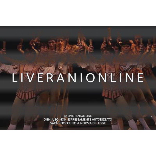 \'Il lago dei cigni\' con il Teatro Nazionale di Opera e Balletto della Moldavia al teatro Arcimboldi di Milano nella foto: ballerini © Antonio Sorano - ag. Aldo Liverani sas