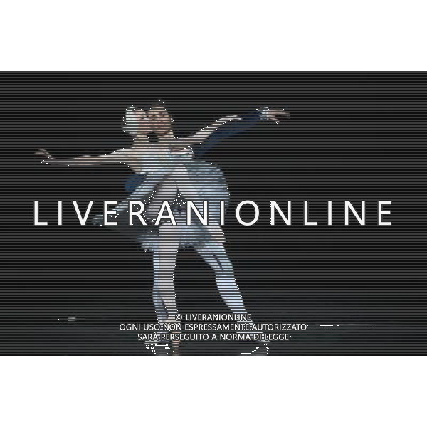 \'Il lago dei cigni\' con il Teatro Nazionale di Opera e Balletto della Moldavia al teatro Arcimboldi di Milano nella foto: Iana Salendo e Dinu Tamazlacaru, primi solisti del Teatro dell\'Opera di Berlino © Antonio Sorano - ag. Aldo Liverani sas