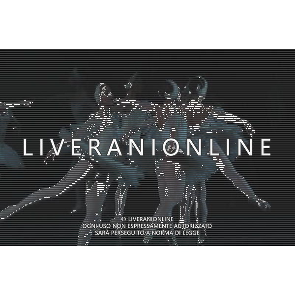 \'Il lago dei cigni\' con il Teatro Nazionale di Opera e Balletto della Moldavia al teatro Arcimboldi di Milano nella foto: ballerine © Antonio Sorano - ag. Aldo Liverani sas