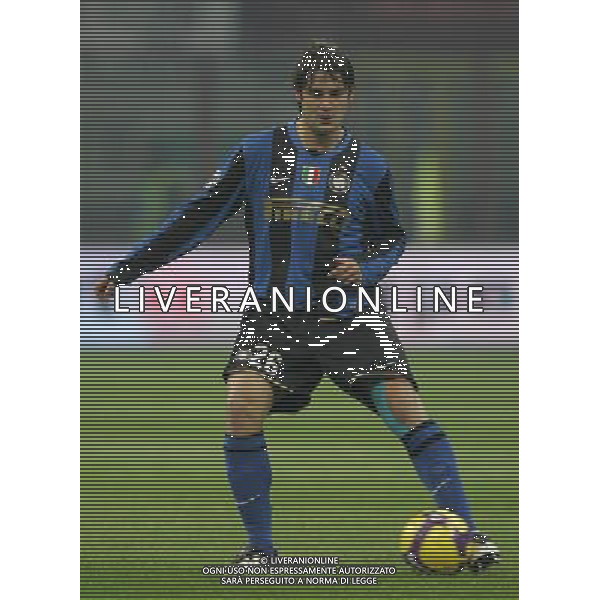 Milano 13-01-2009 coppa italia tim cup 2008/09 inter-genoa 3:1 nella foto cristian chivu ph marco luzzani/ag aldo liverani s.a.s. 
