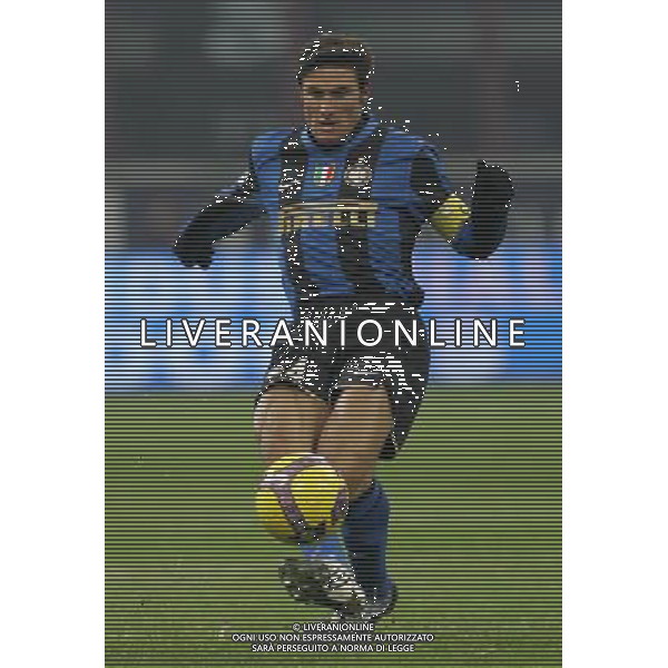 Milano 13-01-2009 coppa italia tim cup 2008/09 inter-genoa 3:1 nella foto javier zanetti ph marco luzzani/ag aldo liverani s.a.s. 