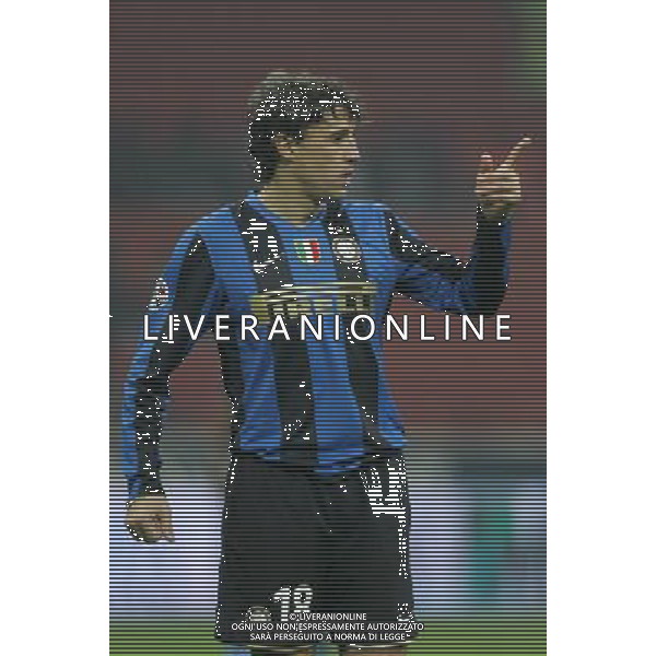 Milano 13-01-2009 coppa italia tim cup 2008/09 inter-genoa 3:1 nella foto hernan crespo ph marco luzzani/ag aldo liverani s.a.s. 
