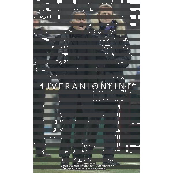 Milano 13-01-2009 coppa italia tim cup 2008/09 inter-genoa 3:1 nella foto jose\' mourinho a fine gara ph marco luzzani/ag aldo liverani s.a.s. 