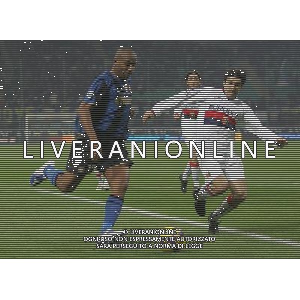 Milano 13-01-2009 coppa italia tim cup 2008/09 inter-genoa 3:1 nella foto maicon e ivan juric ph marco luzzani/ag aldo liverani s.a.s. 
