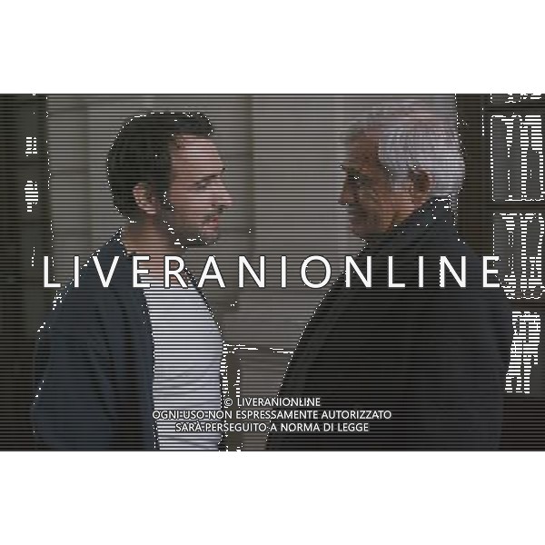 FILM: \' UN HOMME ET SON CHIEN\' ( 2007) - REGIA DI FRANCIS HUSTER NELLA FOTO: Jean Dujardin- Jean-Paul Belmondo © UFF. STAMPA - AG. ALDO LIVERANI SAS