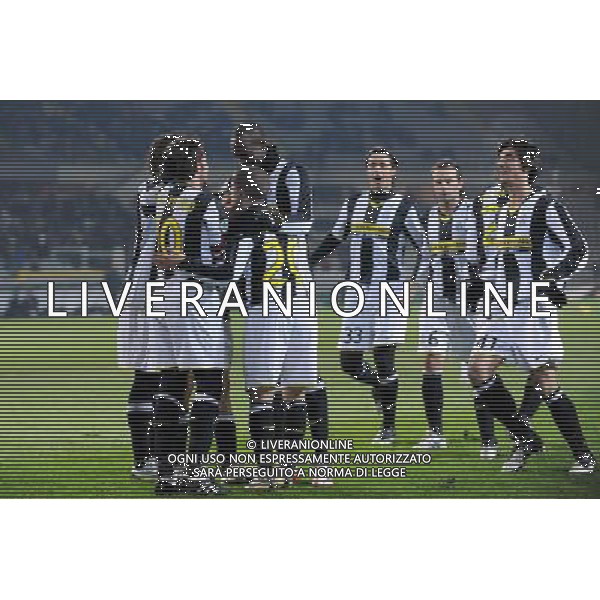 Juventus - Catania Coppa Italia Tim Cup 2008/2009 14-01-2009 Nella foto: esultanza dopo il gol di marco marchionni ©Manuela Viganti/Agenzia Aldo Liverani Sas