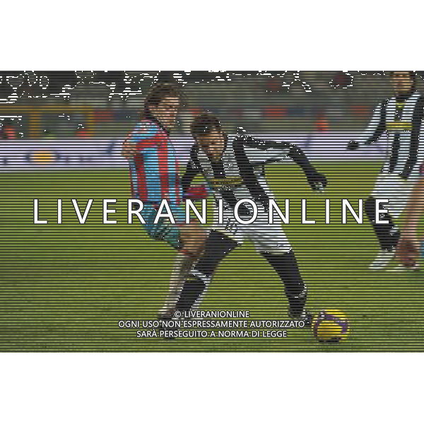 Juventus - Catania Coppa Italia Tim Cup 2008/2009 14-01-2009 Nella foto: alessandro del piero e stovini lorenzo ©Manuela Viganti/Agenzia Aldo Liverani Sas