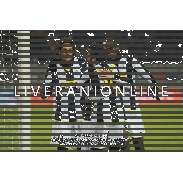 Juventus - Catania Coppa Italia Tim Cup 2008/2009 14-01-2009 Nella foto: esultanza juventus dopo il gol di giovinco con alessandro del piero ©Manuela Viganti/Agenzia Aldo Liverani Sas