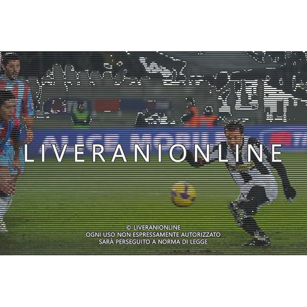 Juventus - Catania Coppa Italia Tim Cup 2008/2009 14-01-2009 Nella foto: il gol di alessandro del piero ©Manuela Viganti/Agenzia Aldo Liverani Sas
